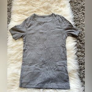 Gray Short Sleeve T-Shirt